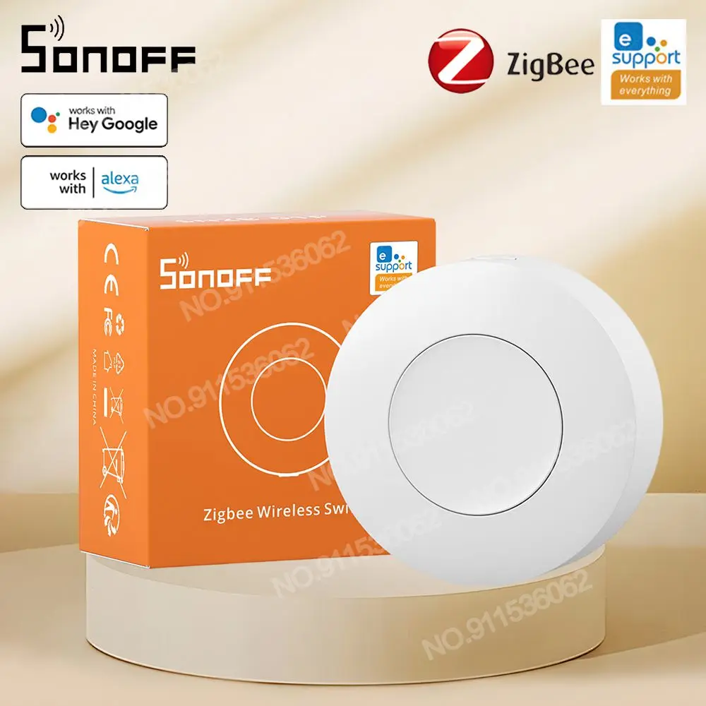 SONOFF SNZB-01P Zigbee Wireless Switch Custom Button Action Smart Scene Via EWeLink App Two-Way Control Via Alexa Google Home
SONOFF SNZB-01P Zigbee Wireless Switch Custom Button Action Smart Scene Via EWeLink App Two-Way Control Via Alexa Google Home