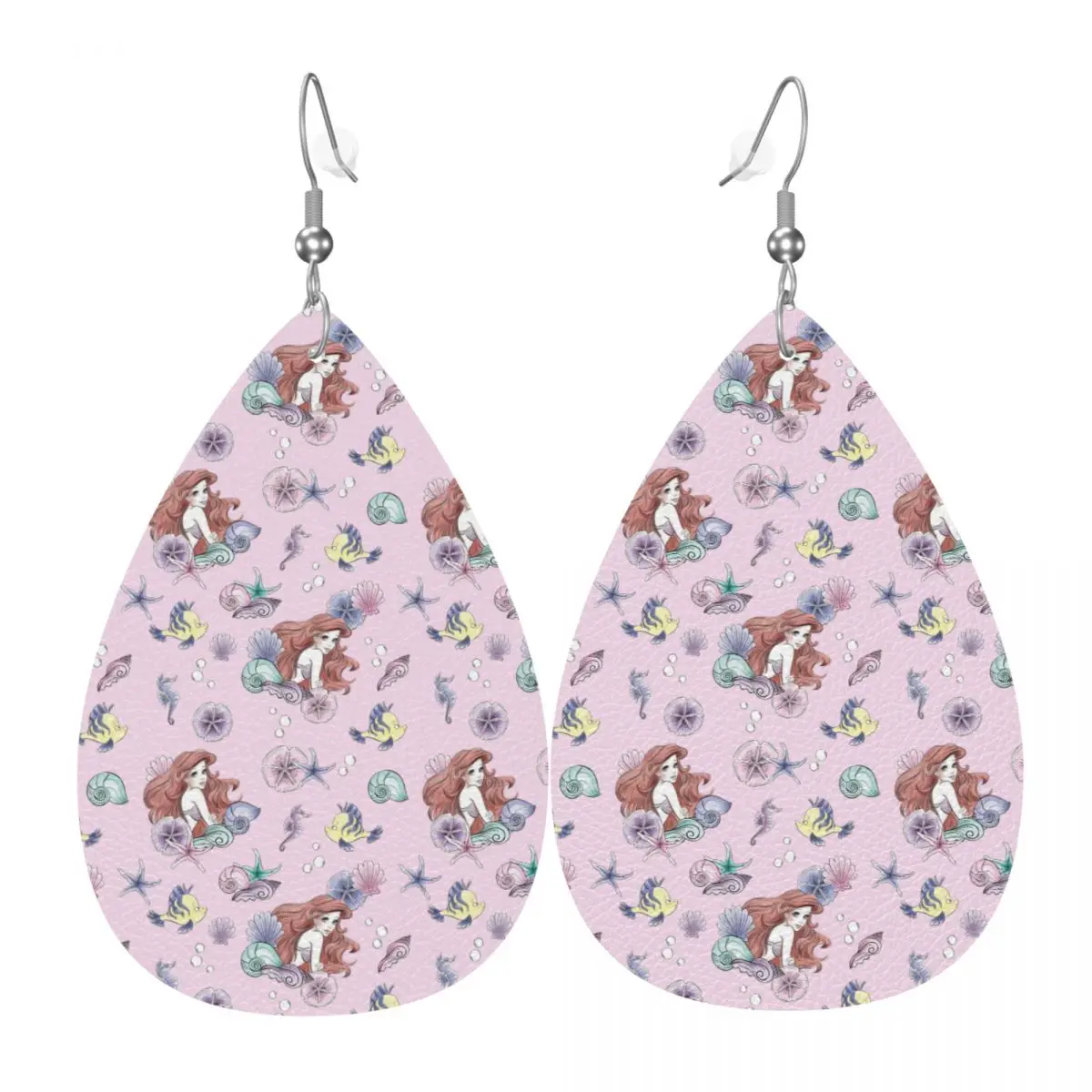 Индивидуальные серьги-подвески «Русалочка» из кожи для женщин, модные серьги в стиле принцессы Ариэль для вечеринок
Индивидуальные серьги-подвески «Русалочка» из кожи для женщин, модные серьги в стиле принцессы Ариэль для вечеринок