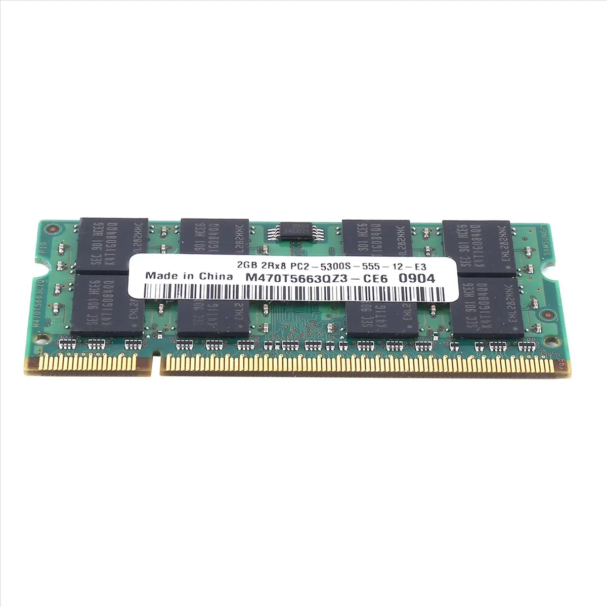 DDR2 2GB RAM Memory PC2 5300 Laptop RAM Memoria SODIMM RAM 667MHz CAA
DDR2 2GB RAM Memory PC2 5300 Laptop RAM Memoria SODIMM RAM 667MHz CAA