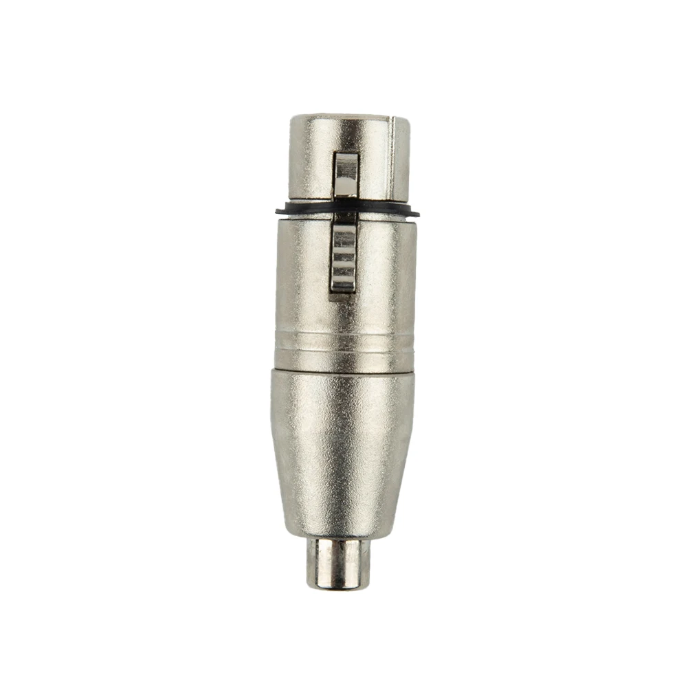 Новый Прочный адаптер XLR-RCA приблизительно Соединитель из цинкового сплава 32g, серебристый переходник из XLR «мама» в RCA 58x19 мм
Новый Прочный адаптер XLR-RCA приблизительно Соединитель из цинкового сплава 32g, серебристый переходник из XLR «мама» в RCA 58x19 мм
