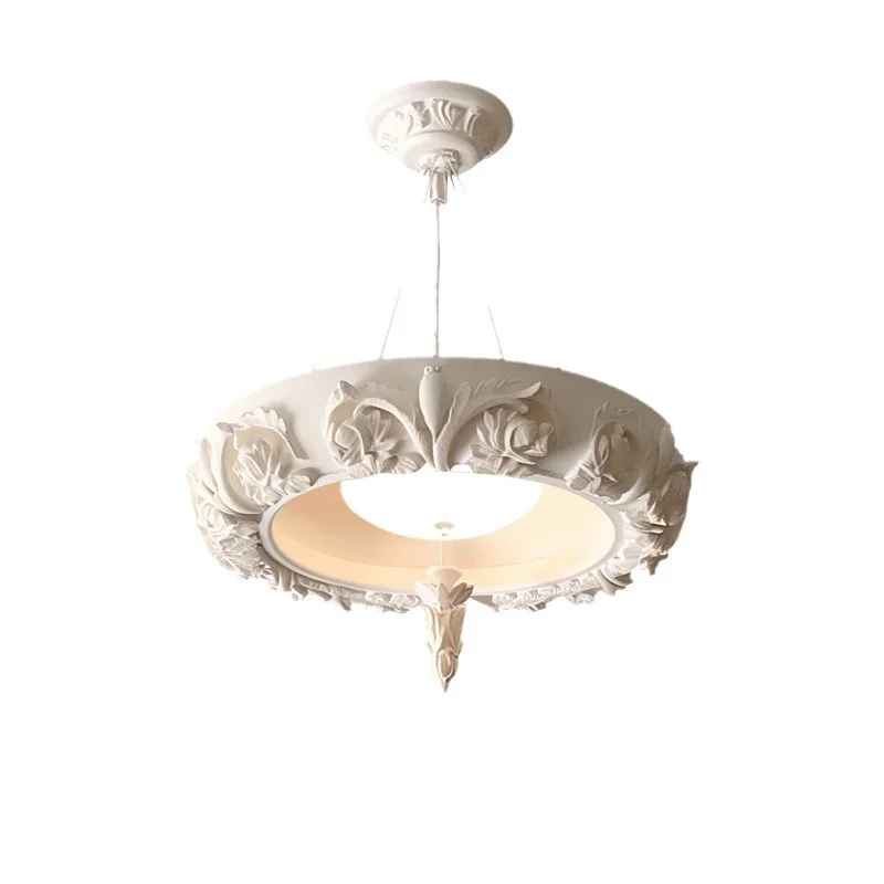 Light luxury retro carved living room shop dining room gypsum resin chandelier
Light luxury retro carved living room shop dining room gypsum resin chandelier