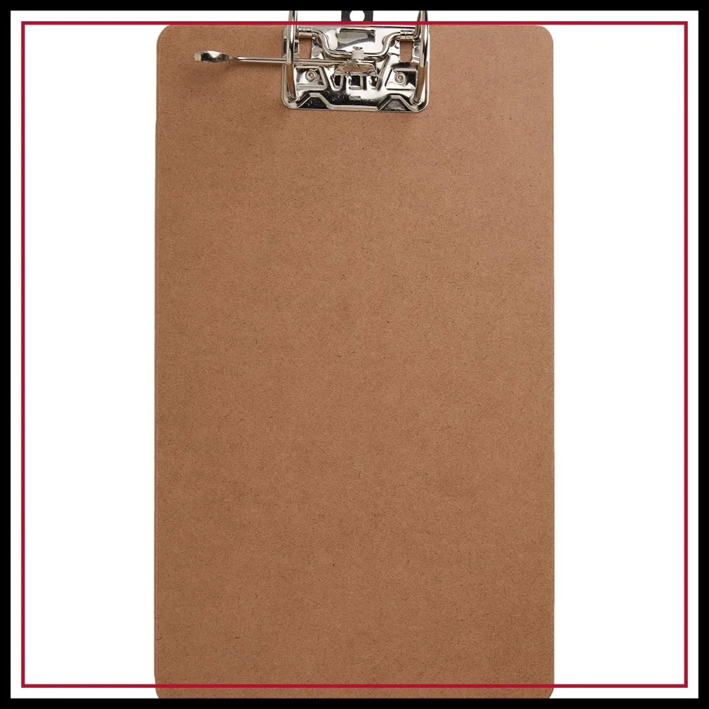 Recycled Wood Clipboards, Arch Lever Clip, Letter Size 9x15.5 Inches, Brown, 1 Pack
Recycled Wood Clipboards, Arch Lever Clip, Letter Size 9x15.5 Inches, Brown, 1 Pack