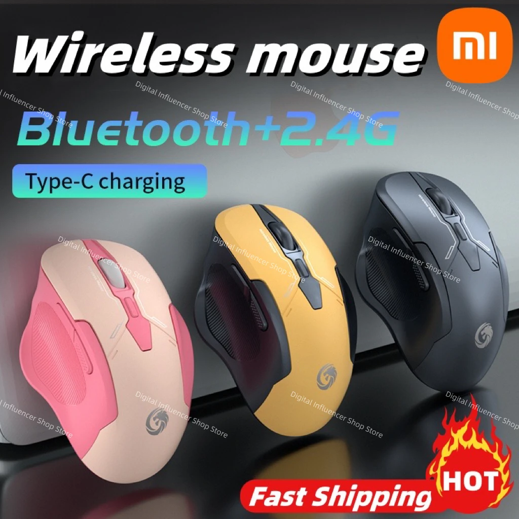 XIAOMI Беспроводная 2,4G Bluetooth двухрежимная мышь Перезаряжаемая малошумная кнопка Регулируемая кнопка DPI Эргономичный дизайн Мышь Новая
XIAOMI Беспроводная 2,4G Bluetooth двухрежимная мышь Перезаряжаемая малошумная кнопка Регулируемая кнопка DPI Эргономичный дизайн Мышь Новая