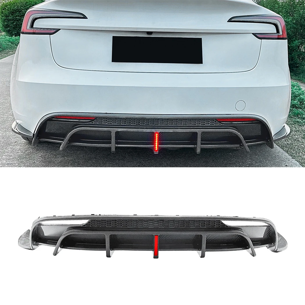 Задний бампер, диффузор, спойлер, защита для Tesla Model 3 2024 2025, глянцевый черный декоративный кожух из АБС-пластика
Задний бампер, диффузор, спойлер, защита для Tesla Model 3 2024 2025, глянцевый черный декоративный кожух из АБС-пластика