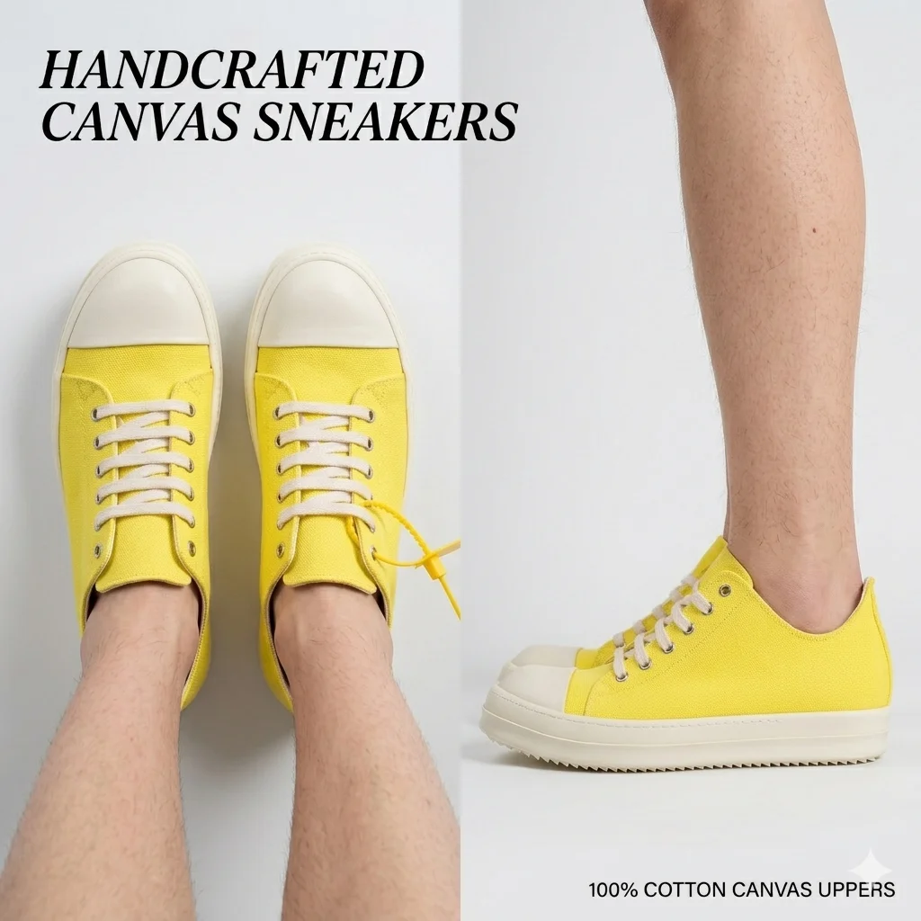 Brand Men Shoe Women Sneaker Low Top Canvas Golden Lace Up Luxury New Trend Thick-sole Fashion Quality Flat Summer Trainer
Brand Men Shoe Women Sneaker Low Top Canvas Golden Lace Up Luxury New Trend Thick-sole Fashion Quality Flat Summer Trainer