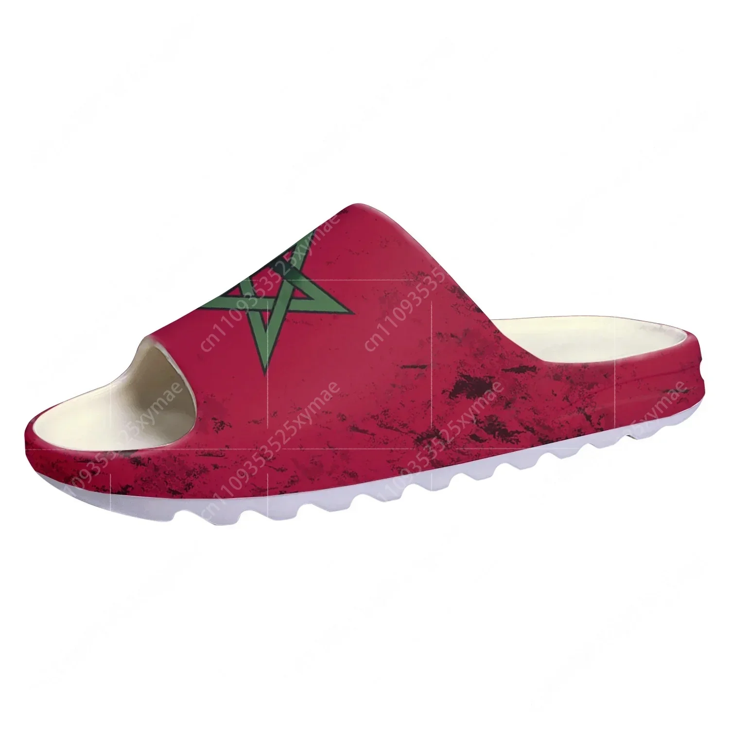 Moroccan Flag Soft Sole Sllipers Home Clogs Step on Water Shoes Mens Womens Teenager Bathroom Morocco Customize on Shit Sandals
Moroccan Flag Soft Sole Sllipers Home Clogs Step on Water Shoes Mens Womens Teenager Bathroom Morocco Customize on Shit Sandals