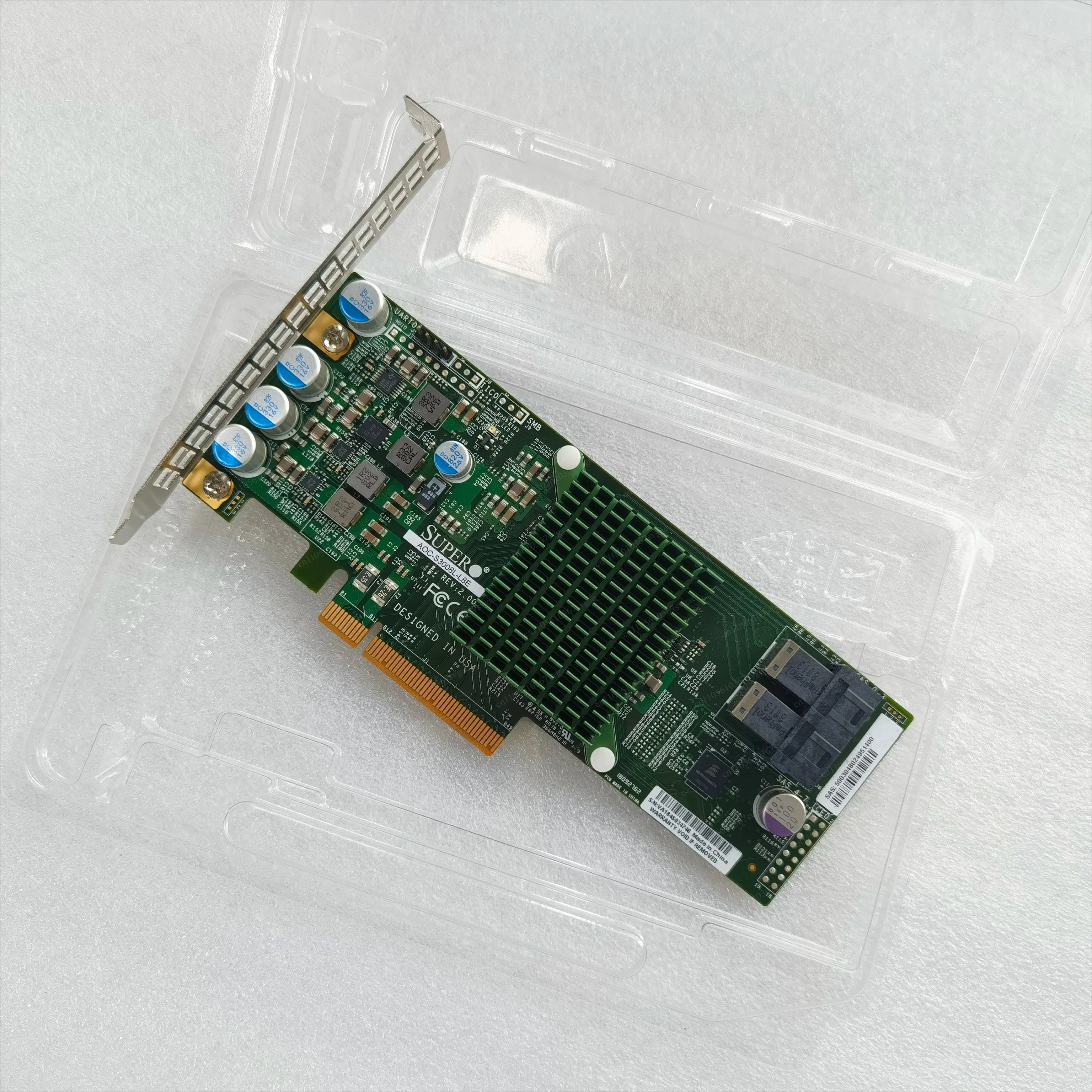 AOC-S3008L-L8E 112Gb/s 8 Port SAS Expander Card Server Internal SAS Expansion Adapter Card
AOC-S3008L-L8E 112Gb/s 8 Port SAS Expander Card Server Internal SAS Expansion Adapter Card