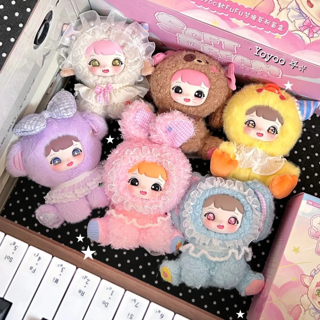 Yoyoo Soft Dream Series слепая коробка милая аниме-кукла Yoyoo Mystery Box Kawaii животные виниловая кукла сумка-сюрприз подвески брелок игрушка 
Yoyoo Soft Dream Series слепая коробка милая аниме-кукла Yoyoo Mystery Box Kawaii животные виниловая кукла сумка-сюрприз подвески брелок игрушка