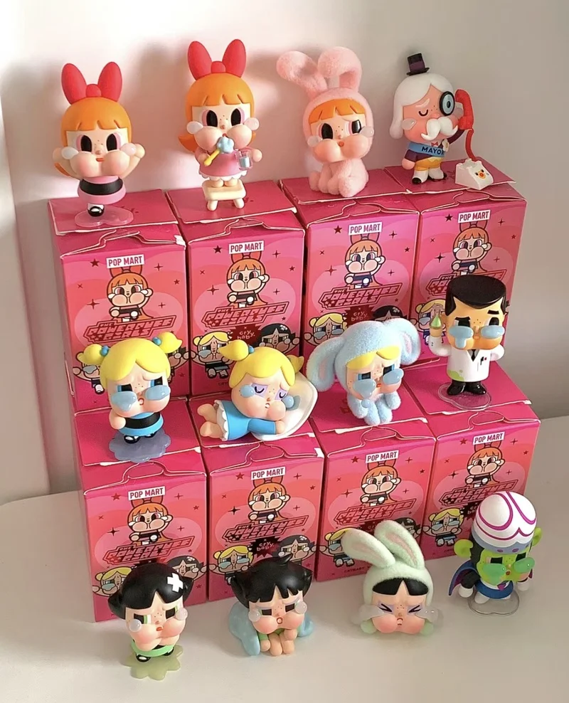 New POPMART CRYBABY × Powerpuff Girl Series Figures Blind Box Trendy Toys Figures Desktop Ornaments Holiday Gifts Hot Selling
New POPMART CRYBABY × Powerpuff Girl Series Figures Blind Box Trendy Toys Figures Desktop Ornaments Holiday Gifts Hot Selling