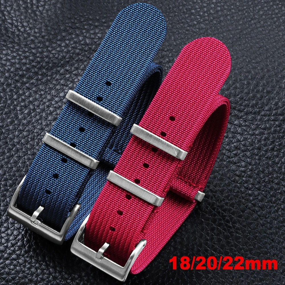 Ribbed Nylon Watch Strap 18mm 20mm 22mm for Seiko for Omega for Rolex Nylon Watchband Accessories for Military Sport Bracelet
Ribbed Nylon Watch Strap 18mm 20mm 22mm for Seiko for Omega for Rolex Nylon Watchband Accessories for Military Sport Bracelet