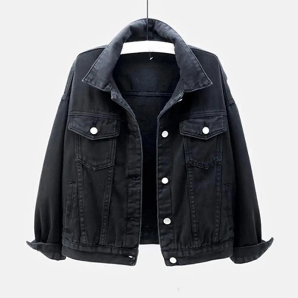 Women's Trendy Ripped Oversized Denim Jacket with pocket Casual solid lapel button tops temperment Boyfriend Distressed Jackets
Women's Trendy Ripped Oversized Denim Jacket with pocket Casual solid lapel button tops temperment Boyfriend Distressed Jackets