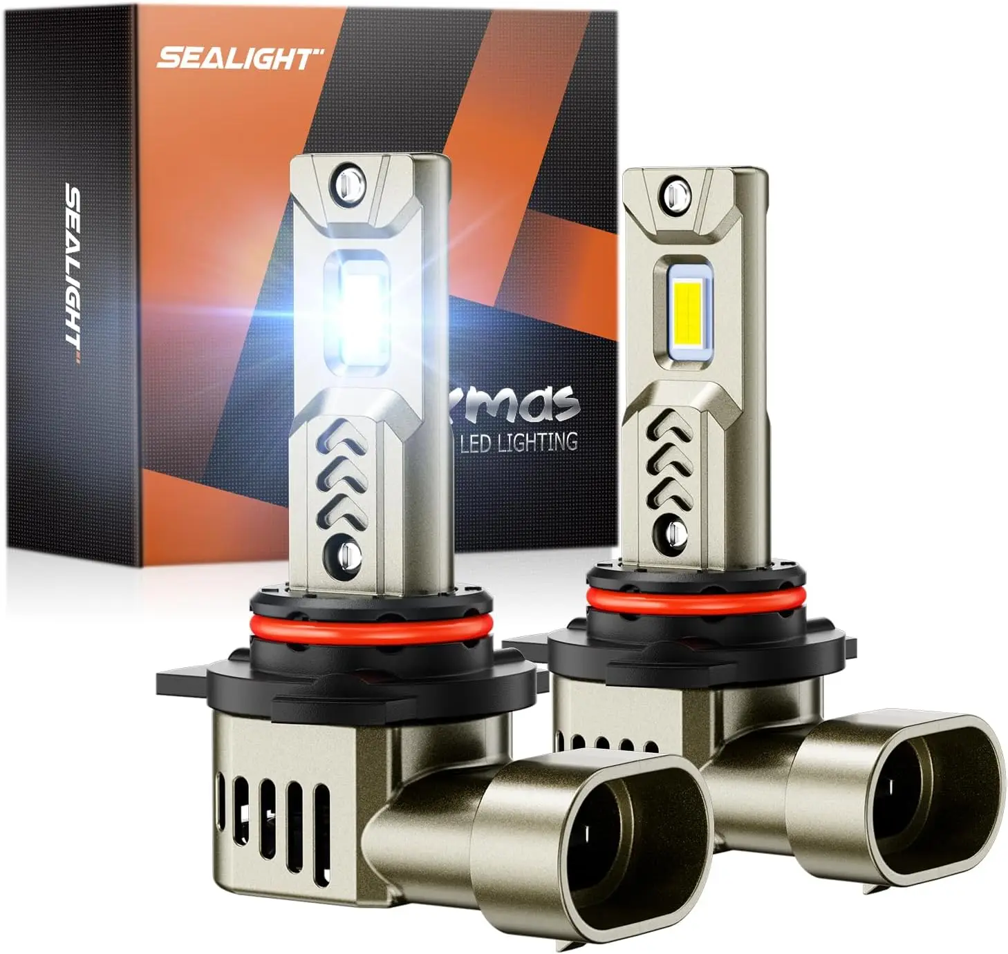 Super Bright 9012 HIR2 Bulbs, 45000LM with Cooling Fan, IP68 Waterproof, Pack of 2
Super Bright 9012 HIR2 Bulbs, 45000LM with Cooling Fan, IP68 Waterproof, Pack of 2