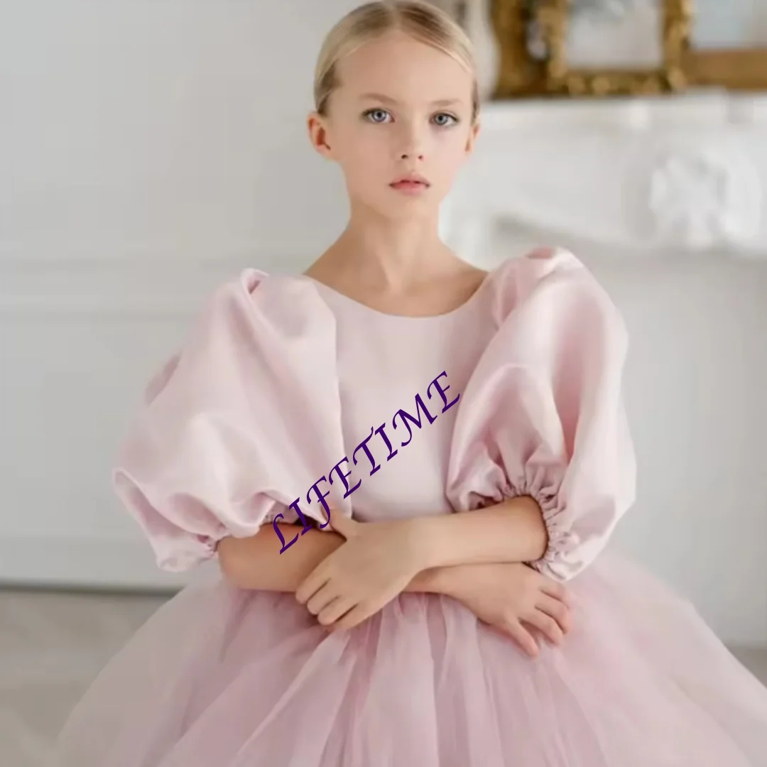 Платья для девочек на причастие и банкеты, цветочные, пыльно-розовые, для дня рождения, с жемчугом на горловине, с бантом, с рукавом до локтя
Платья для девочек на причастие и банкеты, цветочные, пыльно-розовые, для дня рождения, с жемчугом на горловине, с бантом, с рукавом до локтя