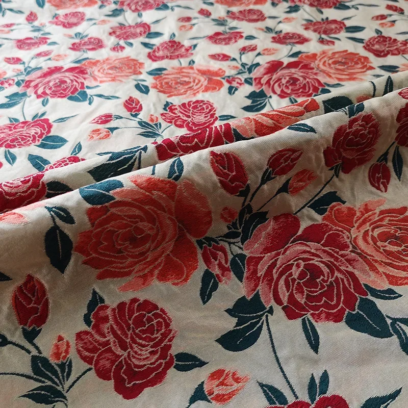 Жаккардовая ткань с вышивкой для шитья своими руками, весна-лето, окрашенная пряжа, обувь, платье, ветровка, модная одежда, ткань
Жаккардовая ткань с вышивкой для шитья своими руками, весна-лето, окрашенная пряжа, обувь, платье, ветровка, модная одежда, ткань