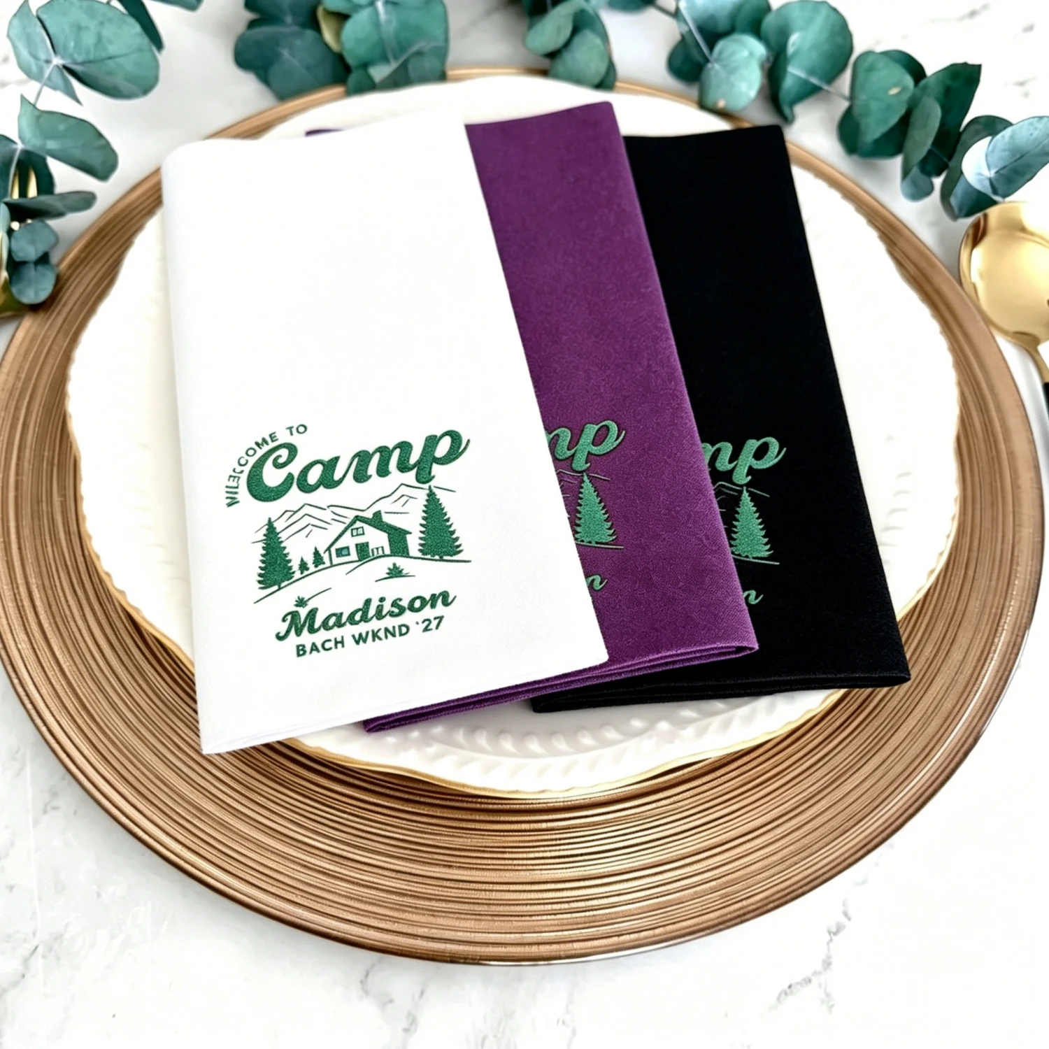 High Grade Personalized Wedding Napkins 100Pcs Custom Printed Cocktail Paper Napkin Wedding Dinner Party Daily Use
High Grade Personalized Wedding Napkins 100Pcs Custom Printed Cocktail Paper Napkin Wedding Dinner Party Daily Use