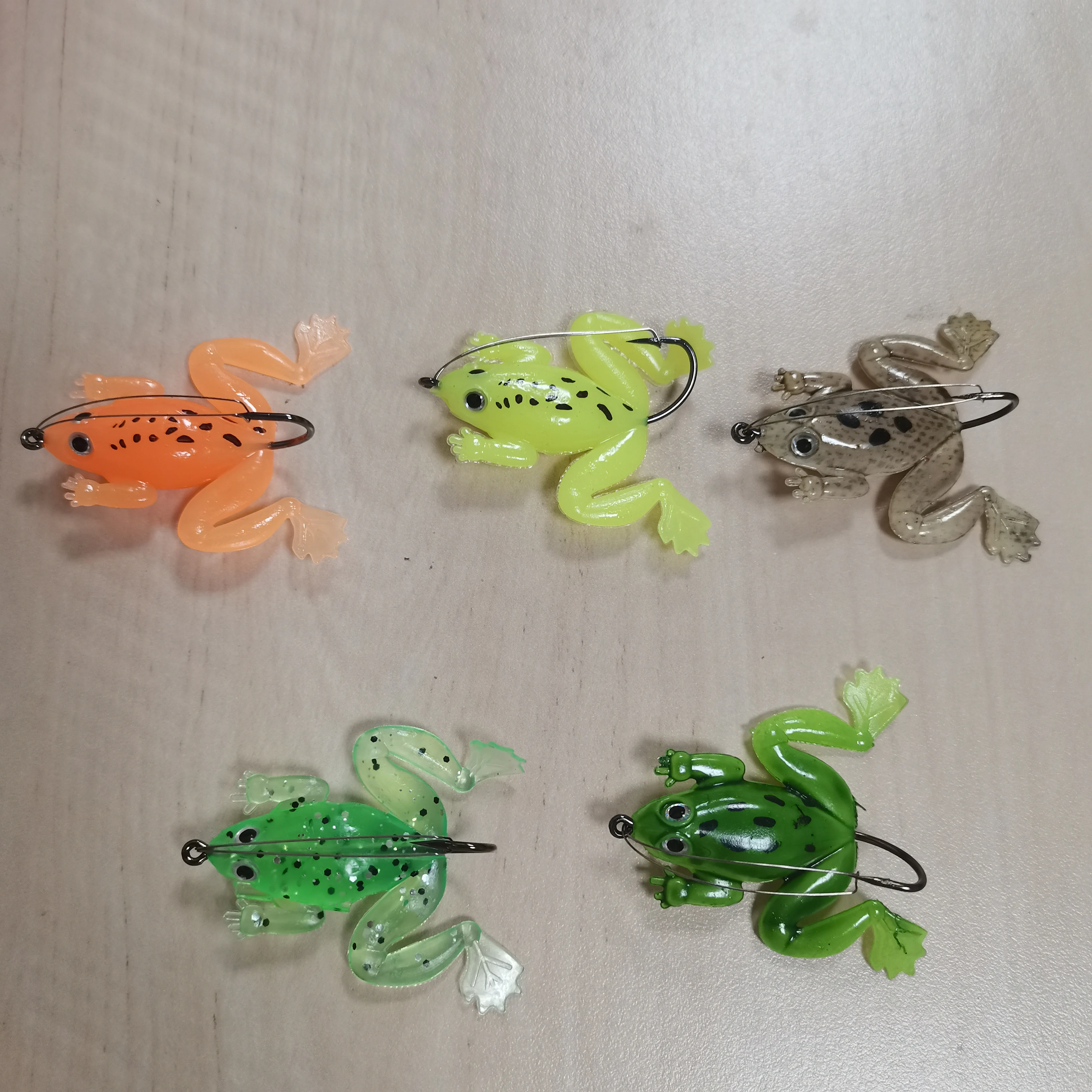 Soft Frog Fishing Lure - Outdoor Fishing & FitnessWorm/Thunder Frog Bass Bait - Single Hook Thunder Frog Mini Frog Lure
Soft Frog Fishing Lure - Outdoor Fishing & FitnessWorm/Thunder Frog Bass Bait - Single Hook Thunder Frog Mini Frog Lure