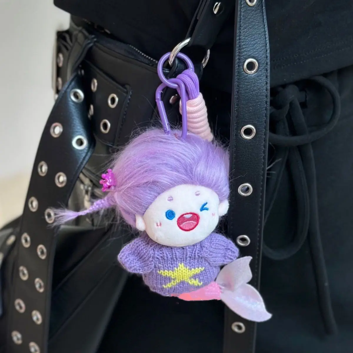 Mermaid Princess Fluffy Car Key chain Cotton baby School bag pendant Dolls Cute Festivals Creative A gift DIF hair Cartoons
Mermaid Princess Fluffy Car Key chain Cotton baby School bag pendant Dolls Cute Festivals Creative A gift DIF hair Cartoons
