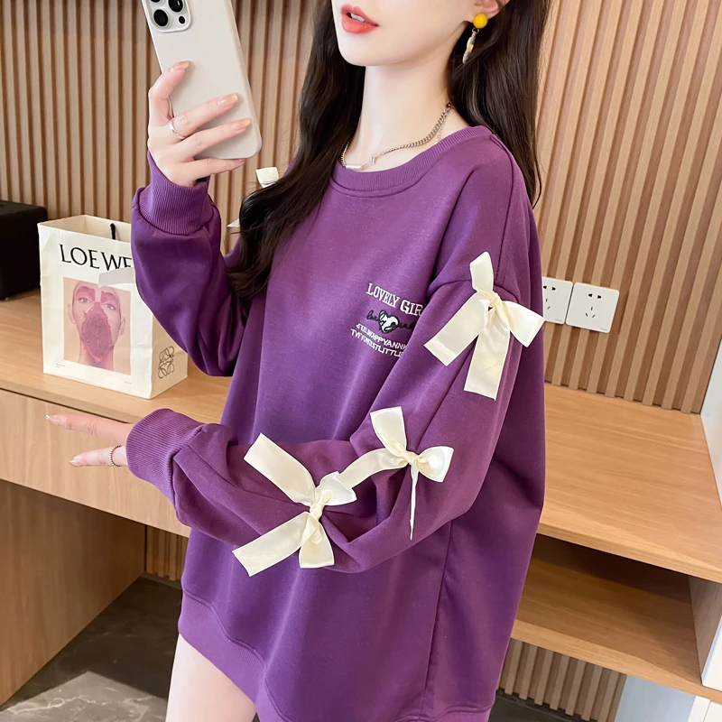 Girls Fashion Casual Vintage Streetwear Bow Graphic Hoodies Women Clothing Ladies Sexy Tops Female Sweatshirt Hoodie BAAJS8516 
Girls Fashion Casual Vintage Streetwear Bow Graphic Hoodies Women Clothing Ladies Sexy Tops Female Sweatshirt Hoodie BAAJS8516