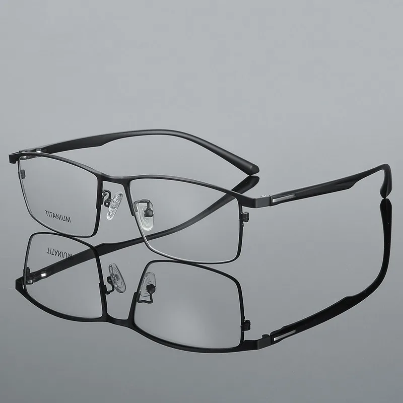 Titanium Alloy Glasses in Trend Hand Made Fashion Business Reading Glasses for Men Glasses Frame for Men's 0 25 to 600 
Titanium Alloy Glasses in Trend Hand Made Fashion Business Reading Glasses for Men Glasses Frame for Men's 0 25 to 600