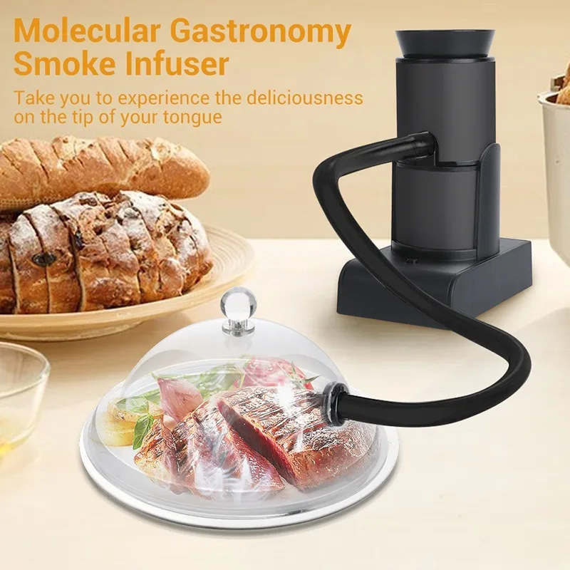 Kitchen Tools Handheld Smoker Household Molecular Cooking Steak Salmon Smoke Gun
Kitchen Tools Handheld Smoker Household Molecular Cooking Steak Salmon Smoke Gun