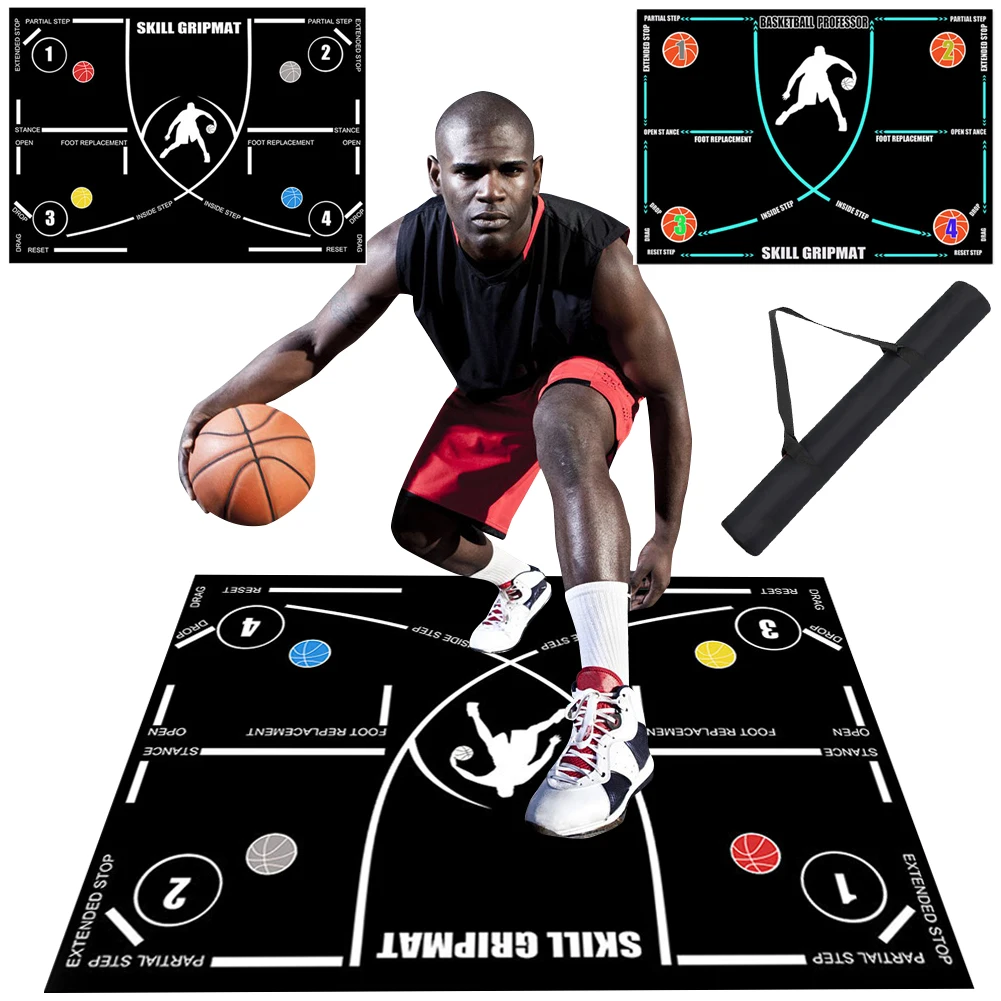 Basketball Train Mat Non-Slip Soundproof Material Children Adolescents Indoor Ball Control Training Dribbling Drill Thickening
Basketball Train Mat Non-Slip Soundproof Material Children Adolescents Indoor Ball Control Training Dribbling Drill Thickening