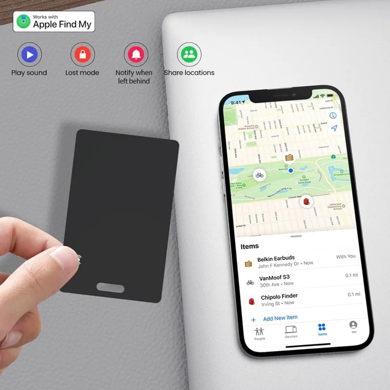 Smart card trackers, wallets, and portable tags for personal belongings and luggage, compatible with the iOS ‘Find My’ feature
Smart card trackers, wallets, and portable tags for personal belongings and luggage, compatible with the iOS ‘Find My’ feature