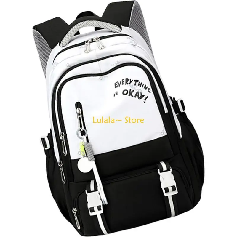 Y4QA Ergonomic Student Rucksack Large Compartment Nylon Backpack School Bag Daypack for Casual and Travel Student Book Bag
Y4QA Ergonomic Student Rucksack Large Compartment Nylon Backpack School Bag Daypack for Casual and Travel Student Book Bag