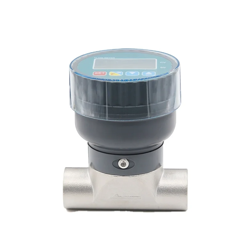 DN15 Smart Digital Display Flowmeter RS485 LCD Electronic Flowmeter 1/2" Stainless Steel Female Thread Flow Sensor
DN15 Smart Digital Display Flowmeter RS485 LCD Electronic Flowmeter 1/2" Stainless Steel Female Thread Flow Sensor