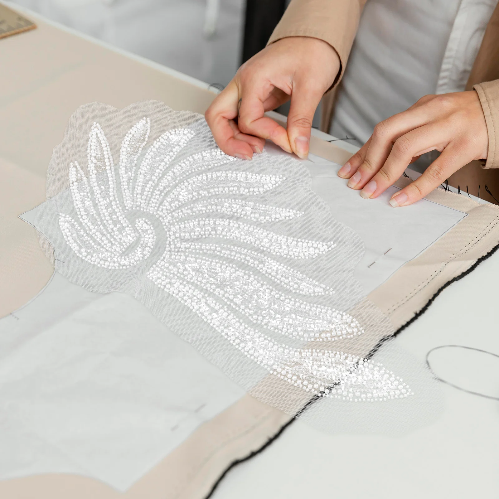 2 Pcs Handmade Collar with Flowers Embroidery Lace Floral Applique Sew on Patch White
2 Pcs Handmade Collar with Flowers Embroidery Lace Floral Applique Sew on Patch White
