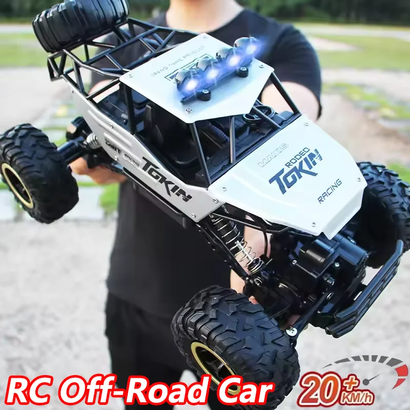 RC Off Road Cars 1:12/16 4WD 20 км/ч Высокоскоростной автомобиль с дистанционным управлением 2,4 ГГц со светодиодными фарами Monster Truck Идеальный подарок для активного отдыха на природе
RC Off Road Cars 1:12/16 4WD 20 км/ч Высокоскоростной автомобиль с дистанционным управлением 2,4 ГГц со светодиодными фарами Monster Truck Идеальный подарок для активного отдыха на природе