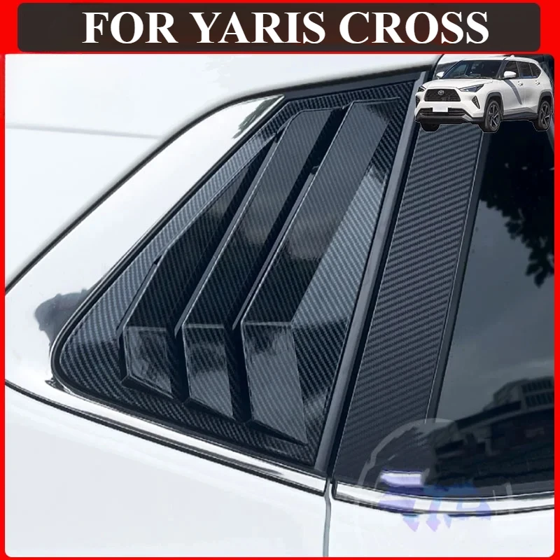 For 2023 2024 Toyota Yaris Cross Rear Side Louver Cover Rear Triangle Side Window Cover
For 2023 2024 Toyota Yaris Cross Rear Side Louver Cover Rear Triangle Side Window Cover
