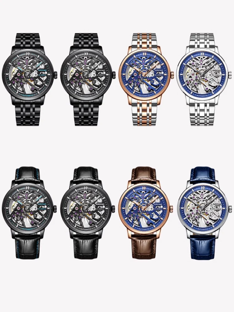 Stainless Steel Men's Automatic Watch Install Automatic Movement Men Luxury Men's Watches Transparent Shipping Free Watch
Stainless Steel Men's Automatic Watch Install Automatic Movement Men Luxury Men's Watches Transparent Shipping Free Watch