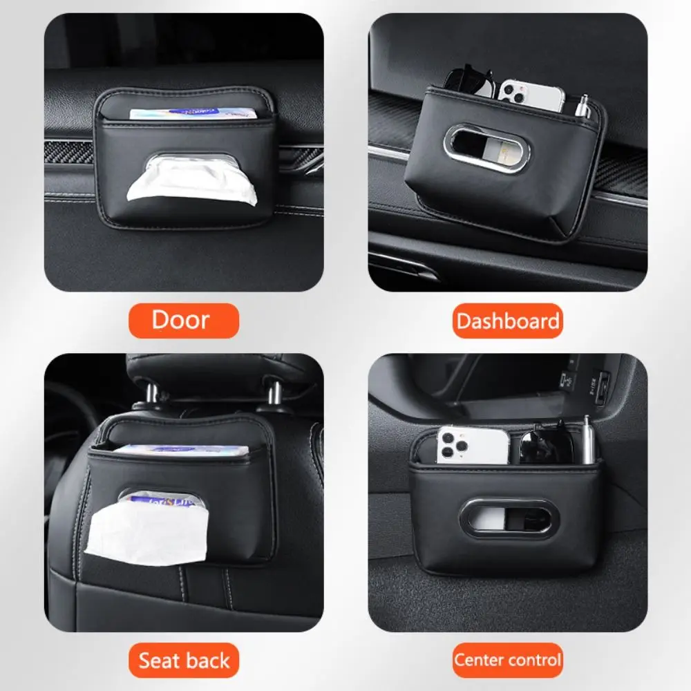 Sticky Design Car Headrest Tissue Box Adhesive Large Capacity Car Leather Tissue Organizer Easy To Install Multi-purpose
Sticky Design Car Headrest Tissue Box Adhesive Large Capacity Car Leather Tissue Organizer Easy To Install Multi-purpose
