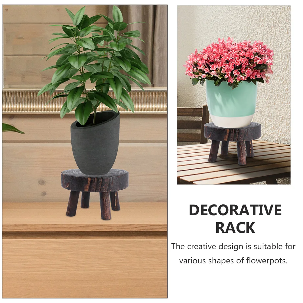 Wooden Flowerpot Stand Decorative Rack Plant Shelf Bracket Household Storage Support Natural Wood Structure Stable Load Vintage
Wooden Flowerpot Stand Decorative Rack Plant Shelf Bracket Household Storage Support Natural Wood Structure Stable Load Vintage