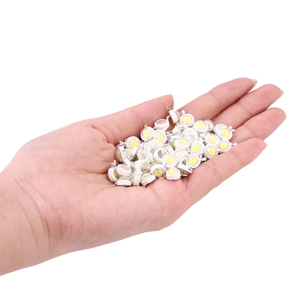 100PCS Durable 3W High Power High Power LED Beads 110LM/W Aluminum DIY Lighting Fixtures COB Lamp Chip Floodlight Replacement
100PCS Durable 3W High Power High Power LED Beads 110LM/W Aluminum DIY Lighting Fixtures COB Lamp Chip Floodlight Replacement