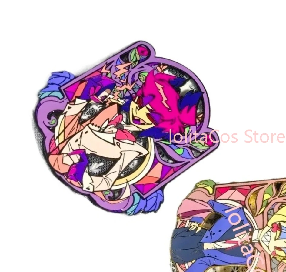 10cm in Stock Hazbin Hotel Alastor Lucifer Metal Badge Enamel Imitation Anime Brooch Bag Decor Fan Collection Gift Cosplay
10cm in Stock Hazbin Hotel Alastor Lucifer Metal Badge Enamel Imitation Anime Brooch Bag Decor Fan Collection Gift Cosplay