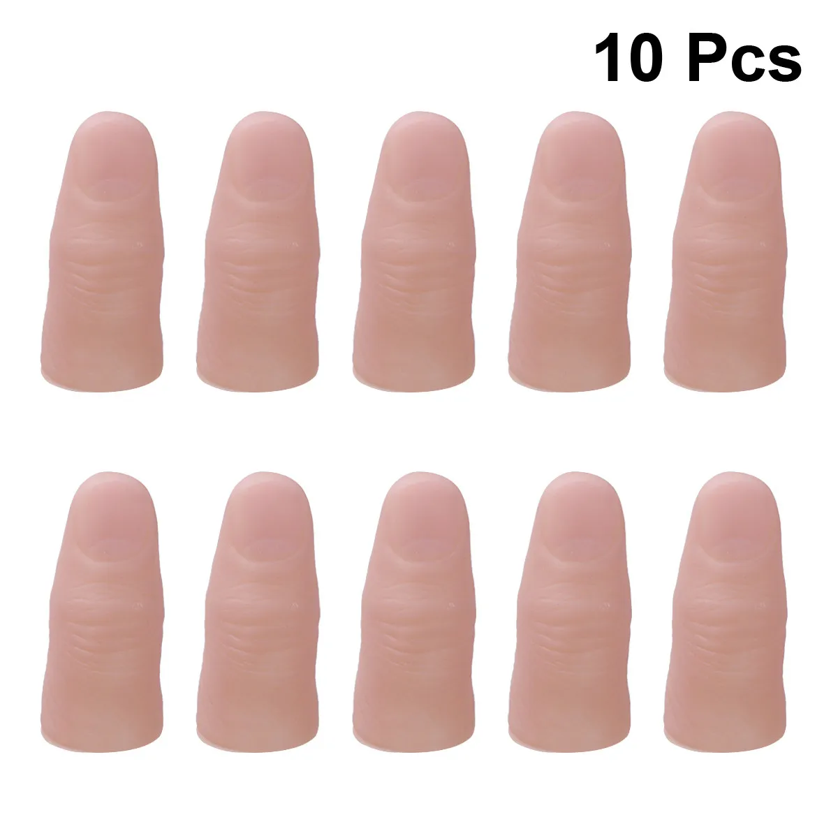 10Pcs Realistic Fake Fingers with Artificial Nails Magic Trick Props for Stage Performance Party Prank Thumb Tips Illusion Tools
10Pcs Realistic Fake Fingers with Artificial Nails Magic Trick Props for Stage Performance Party Prank Thumb Tips Illusion Tools