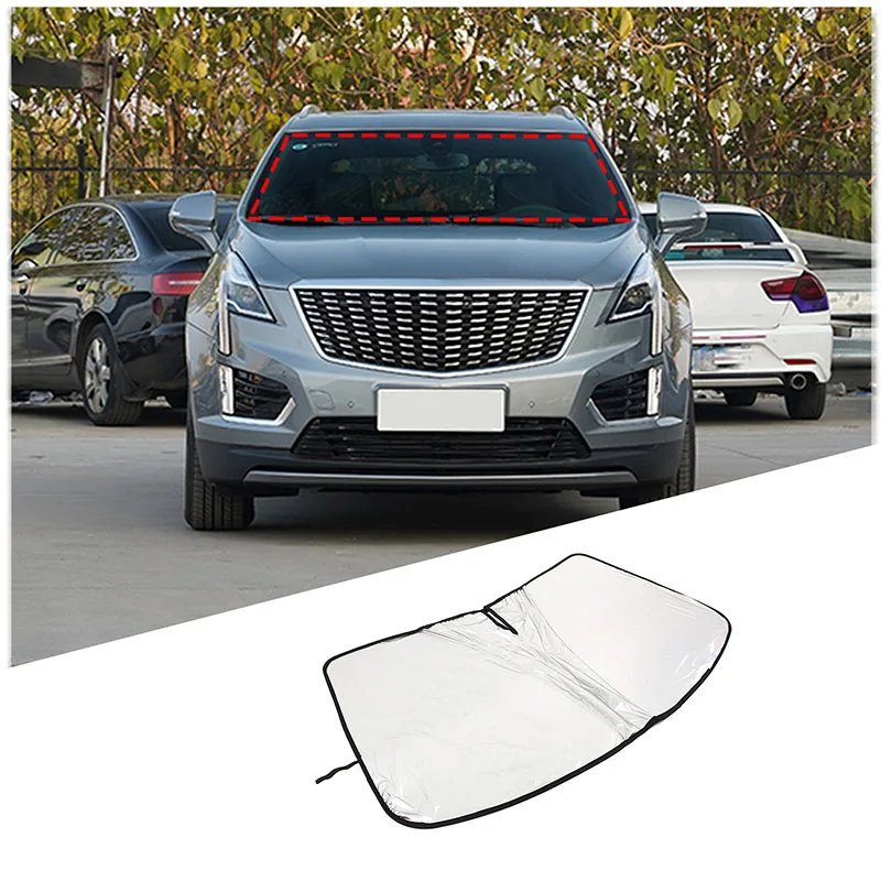 For Cadillac XT5 2017-2023 Car Windshield Sun Shade Covers Visors Front Window Sunscreen Protector Parasol Coche Car Accessories
For Cadillac XT5 2017-2023 Car Windshield Sun Shade Covers Visors Front Window Sunscreen Protector Parasol Coche Car Accessories