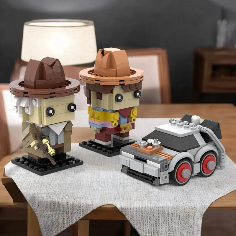 454 шт. MOC DIY образовательная модель, строительные блоки — назад к футуре, комплект III, креативная строительная игрушка для детей и взрослых
454 шт. MOC DIY образовательная модель, строительные блоки — назад к футуре, комплект III, креативная строительная игрушка для детей и взрослых