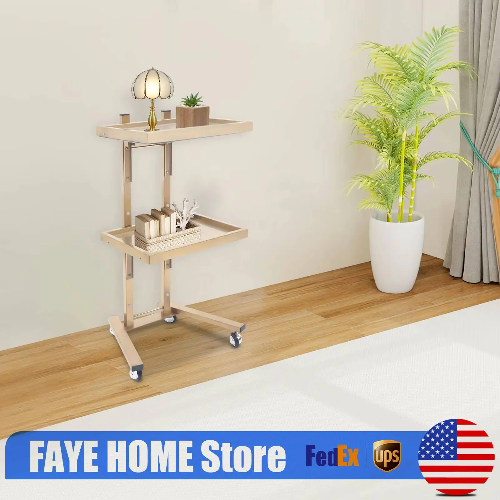 Salon Trolley, Beauty Salon Trolley Cart, Professional Stainless Steel Rolling Cart with Brushed Gold Finish
Salon Trolley, Beauty Salon Trolley Cart, Professional Stainless Steel Rolling Cart with Brushed Gold Finish