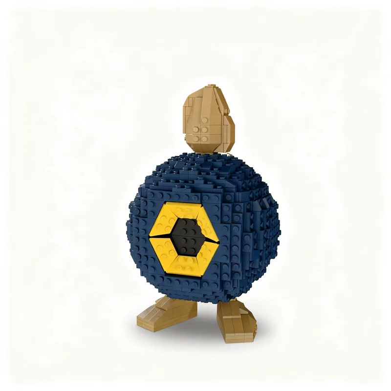 980PCS MOC Creative Model Roggenrola DIY Ideas Assembly Building Blocks Birthday Gift Display Collectible Building Display Gift
980PCS MOC Creative Model Roggenrola DIY Ideas Assembly Building Blocks Birthday Gift Display Collectible Building Display Gift