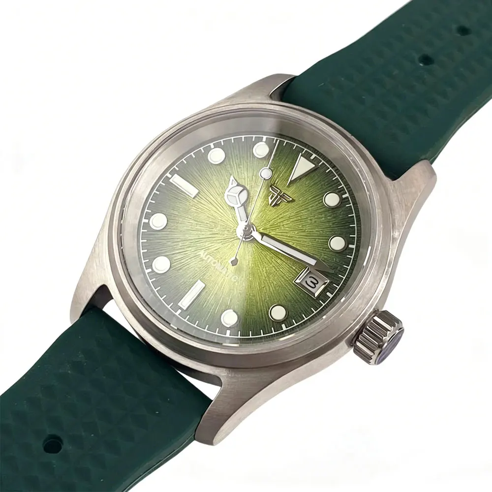Tandorio Dive Automatic Watch for Men 36mm MIYOTA 8215 PT5000 Luminous Watches Textured Dial 20BAR Waterproof Sapphire Crystal
Tandorio Dive Automatic Watch for Men 36mm MIYOTA 8215 PT5000 Luminous Watches Textured Dial 20BAR Waterproof Sapphire Crystal