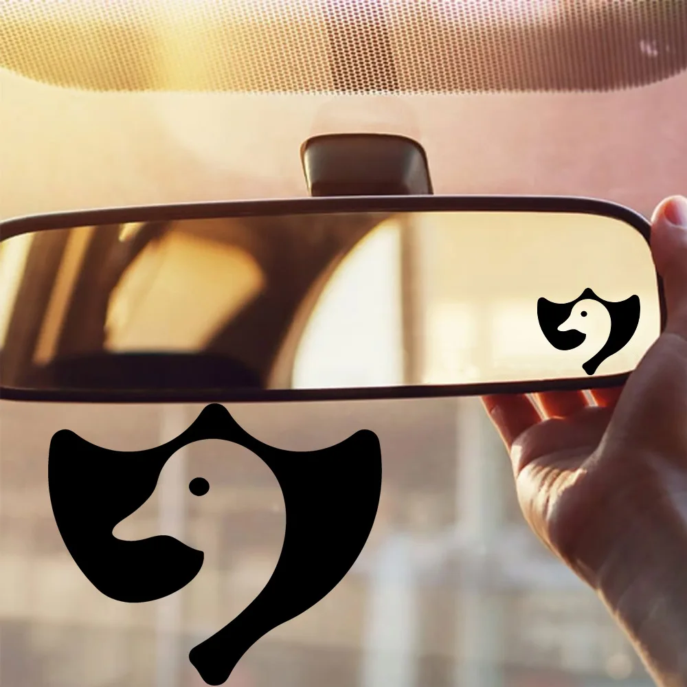 Q version duckling animal silhouette car sticker, decorative car rearview mirror decorative sticker engraved car decal
Q version duckling animal silhouette car sticker, decorative car rearview mirror decorative sticker engraved car decal
