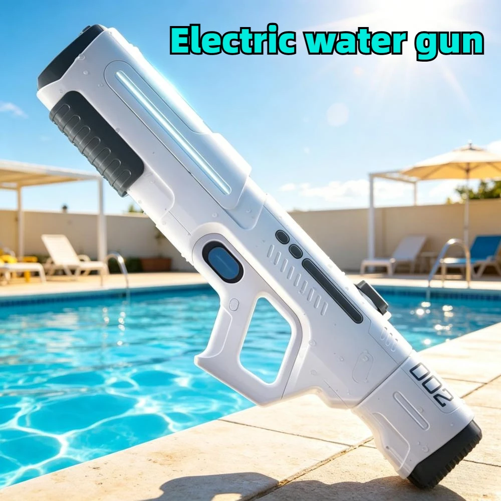 New Electric Water Gun Toy Continuous Fire Large Capacity Perfect for Outdoor Summer Water Games Water Fights Designed for Kids
New Electric Water Gun Toy Continuous Fire Large Capacity Perfect for Outdoor Summer Water Games Water Fights Designed for Kids
