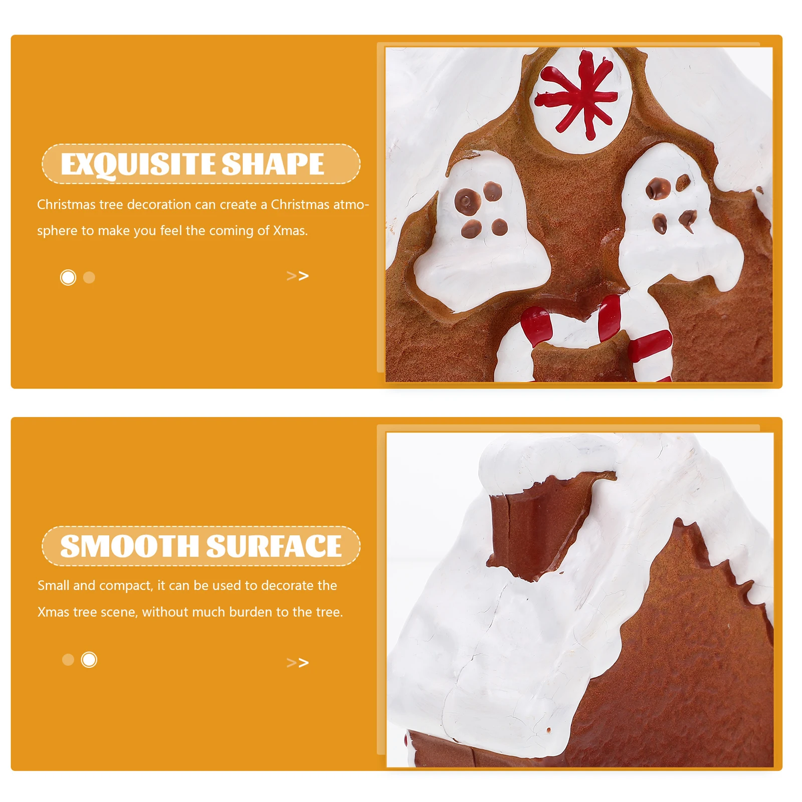 Gingerbread House Pendant Christmas Wall Decoration Man Ornaments Miniature Xmas Hanging Acrylic Figurines Theme
Gingerbread House Pendant Christmas Wall Decoration Man Ornaments Miniature Xmas Hanging Acrylic Figurines Theme