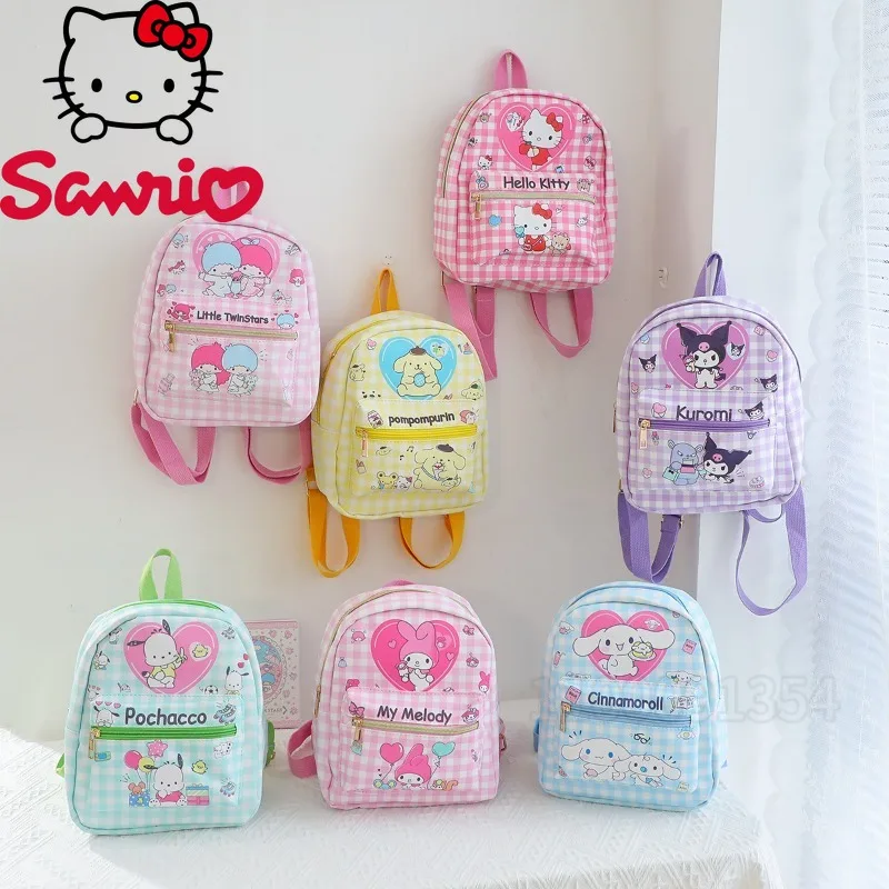 Hello Kitty, новый рюкзак для девочек, мини-модный детский школьный рюкзак из искусственной кожи с героями мультфильмов, милый повседневный легкий мини-школьный рюкзак для девочек
Hello Kitty, новый рюкзак для девочек, мини-модный детский школьный рюкзак из искусственной кожи с героями мультфильмов, милый повседневный легкий мини-школьный рюкзак для девочек