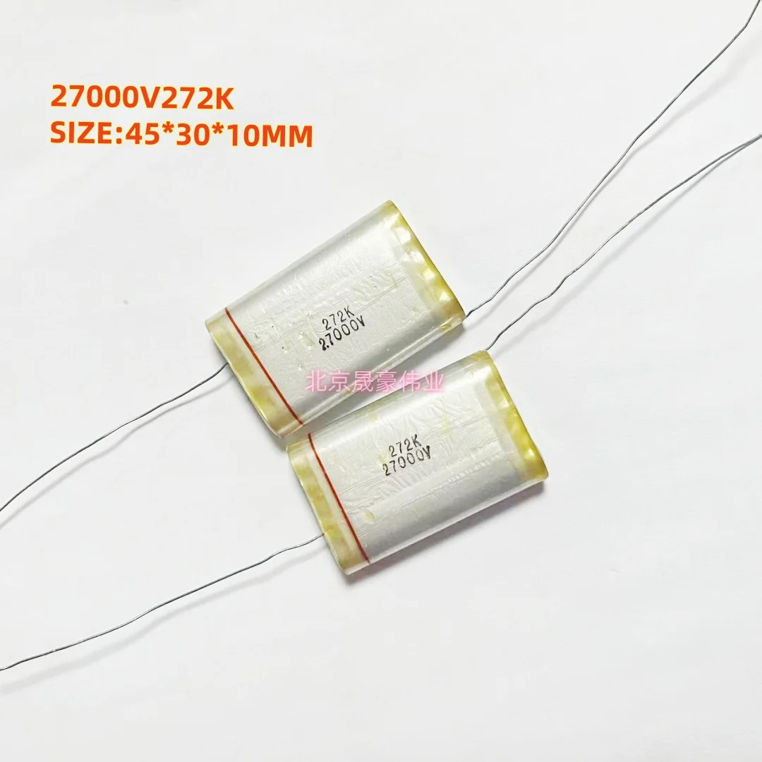 2 шт. 27KV 272K 2700PF импортированный большой объем осевой высоковольтный тонкопленочный конденсатор 27000V272K осевой вывод высокого напряжения
2 шт. 27KV 272K 2700PF импортированный большой объем осевой высоковольтный тонкопленочный конденсатор 27000V272K осевой вывод высокого напряжения