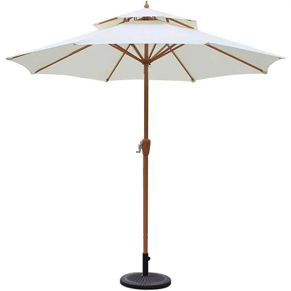 9ft Garden Patio Umbrella with Crank, UV70+ Sun Shelter for Terrace, Balcony, Deck, and Beach
9ft Garden Patio Umbrella with Crank, UV70+ Sun Shelter for Terrace, Balcony, Deck, and Beach