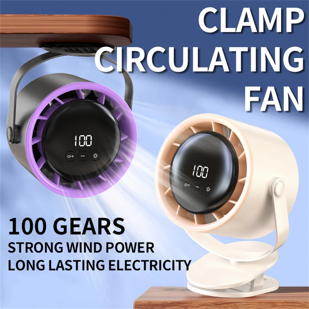 Desktop Fan 100 speed high-speed circulating fan For Household Use, 6-Inch Charging Digital Display Desktop Electric Turbo Fan
Desktop Fan 100 speed high-speed circulating fan For Household Use, 6-Inch Charging Digital Display Desktop Electric Turbo Fan