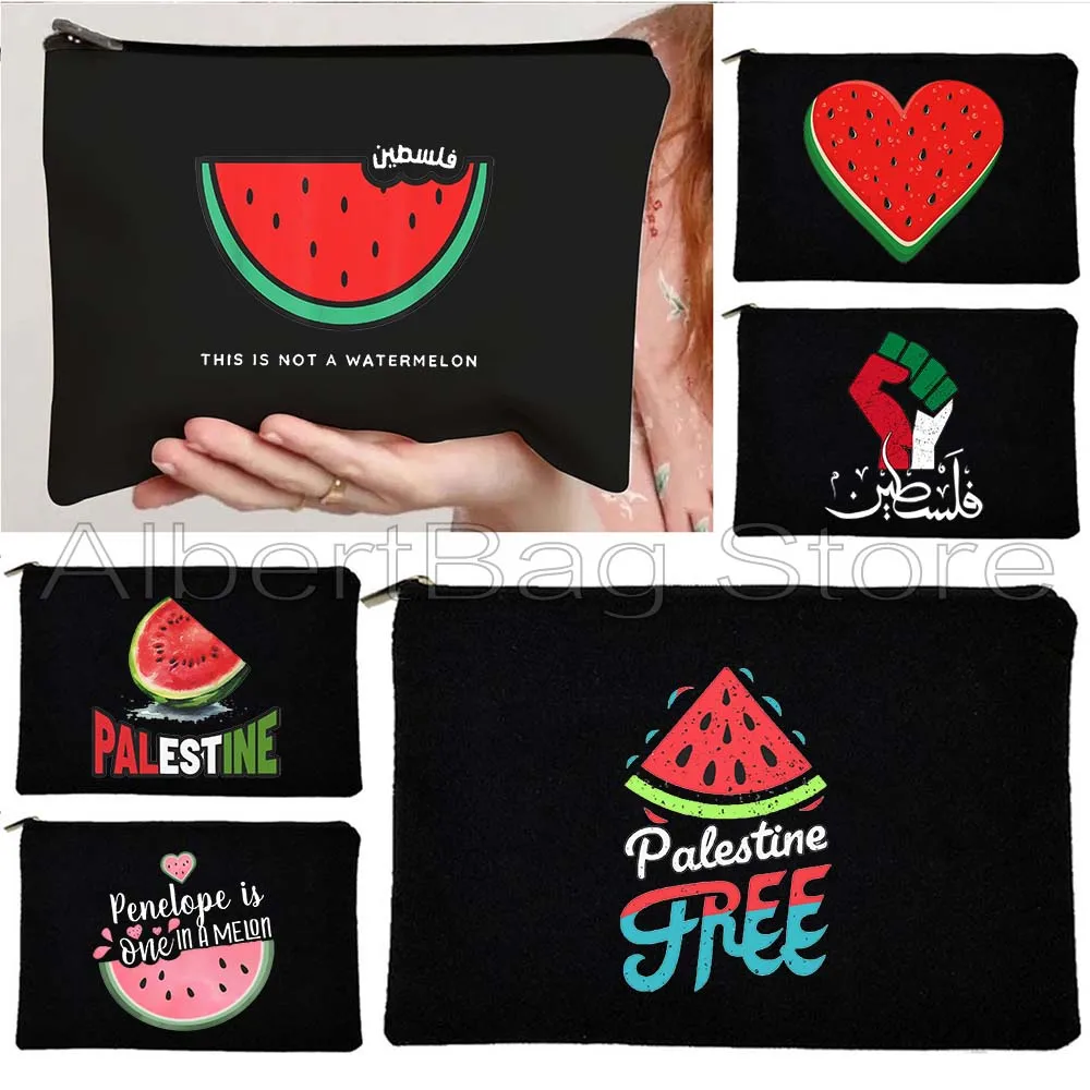 Floral Cute Watermelon Gifts Love Peace Embroidery Tatreez Colorful Olive Funny Arabic Words Makeup Toilet Bag Pencil Case Pouch
Floral Cute Watermelon Gifts Love Peace Embroidery Tatreez Colorful Olive Funny Arabic Words Makeup Toilet Bag Pencil Case Pouch